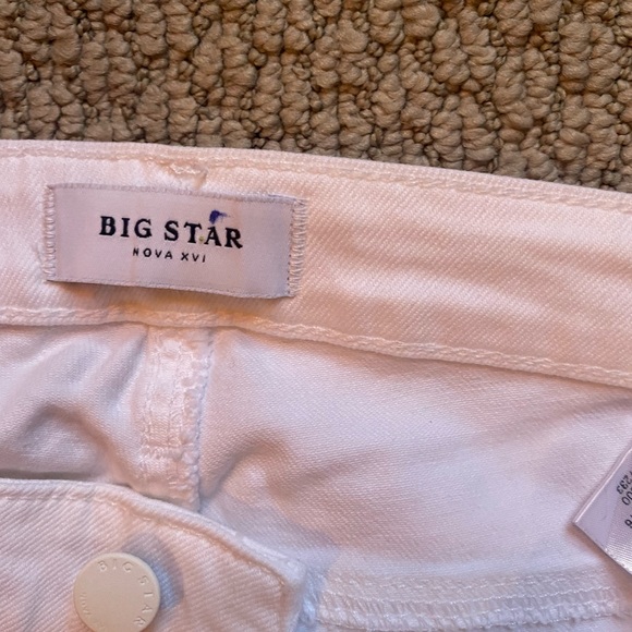 White crop skinny jeans size 10 NEW - Picture 3 of 8
